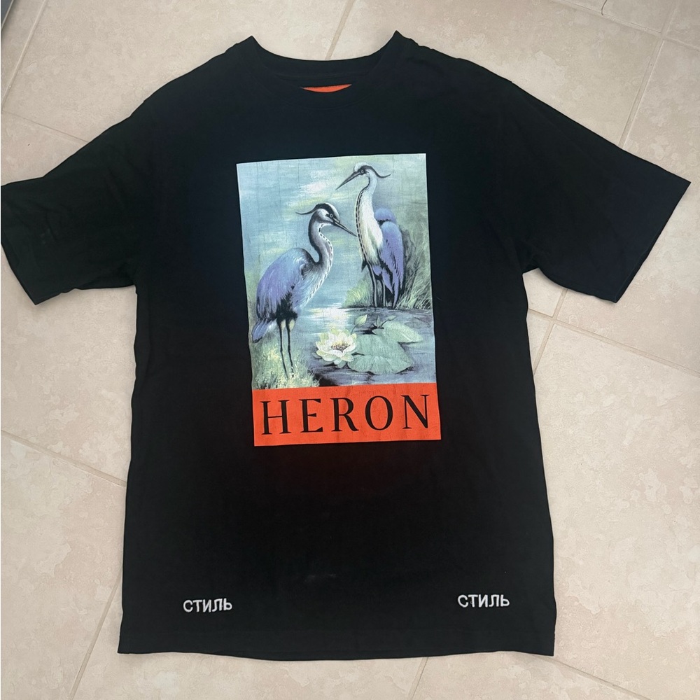 Heron Preston Shirt | Size Large